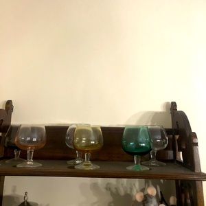 6 Drinking glasses